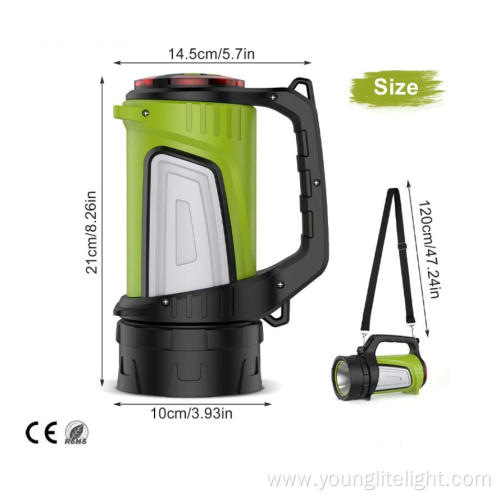 Portable rechargeable LED search light work light